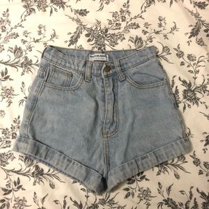 American apparel mom jeans